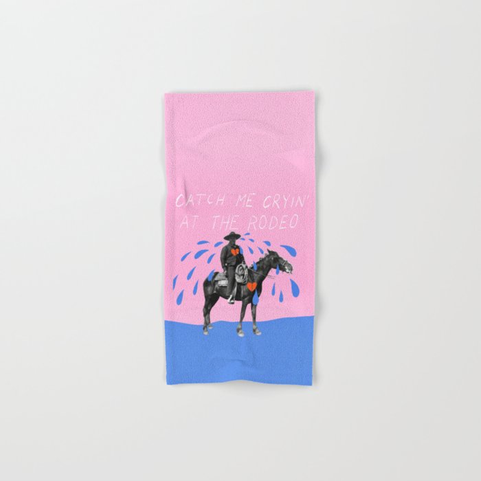 Cryin' at the Rodeo Bath Towel Gallery Image 1