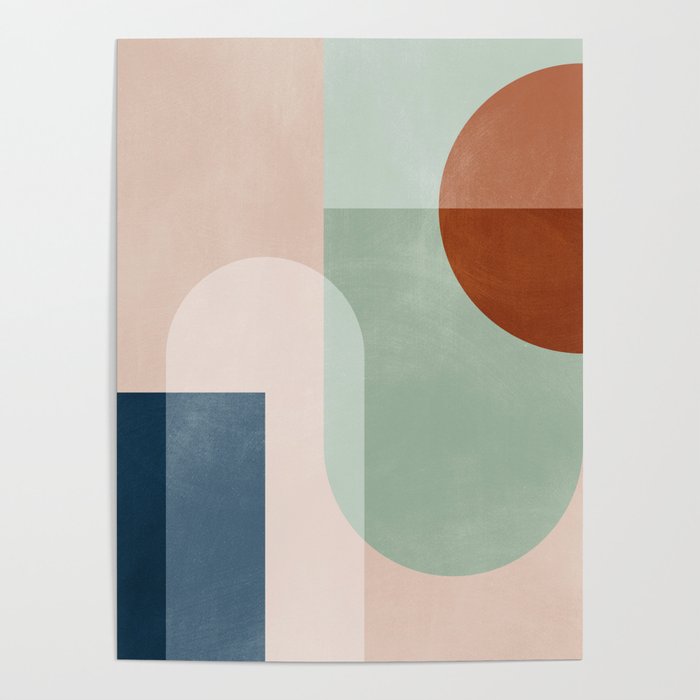 Abstract Geometric 18 Poster Gallery Image 4