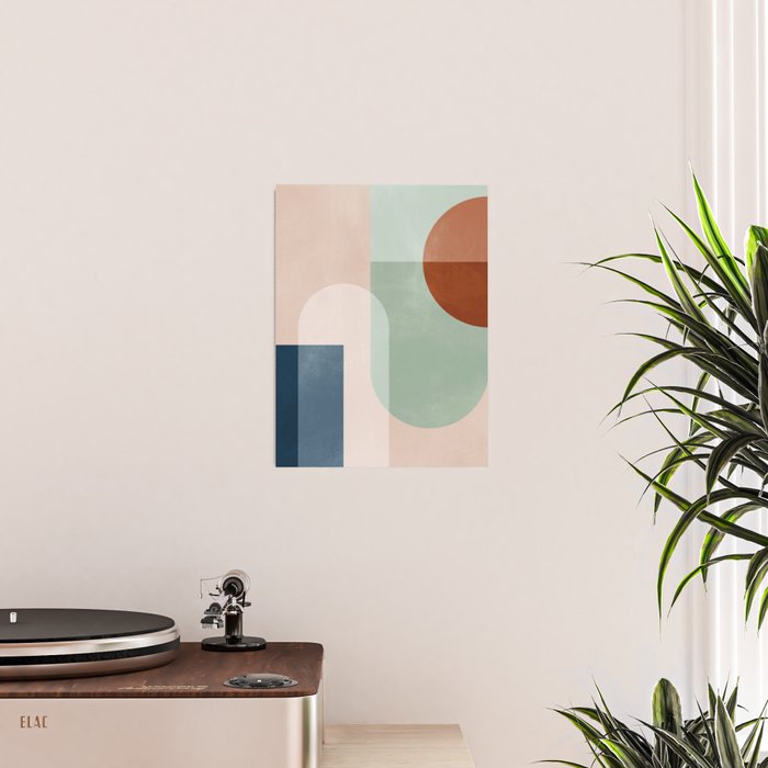 Abstract Geometric 18 Poster Gallery Image 2