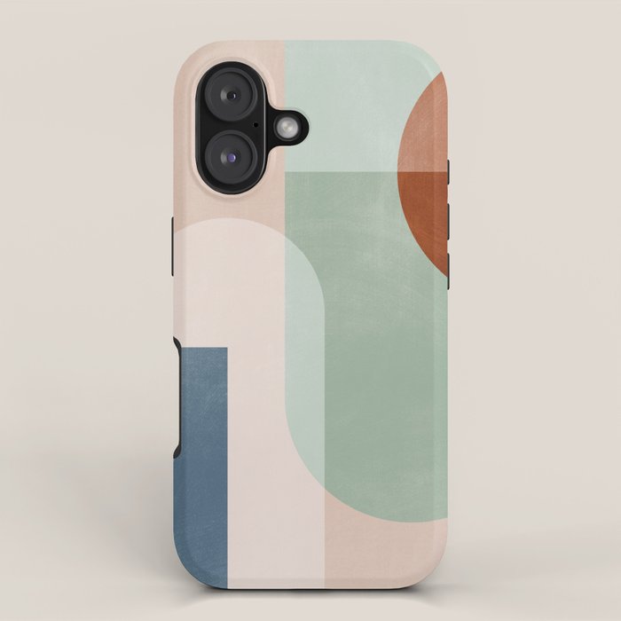Abstract Geometric 18 iPhone Case Gallery Image 1