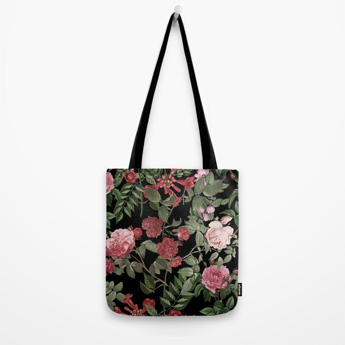 Vintage Roses, Floral Prints Tote Bag Gallery Image 2