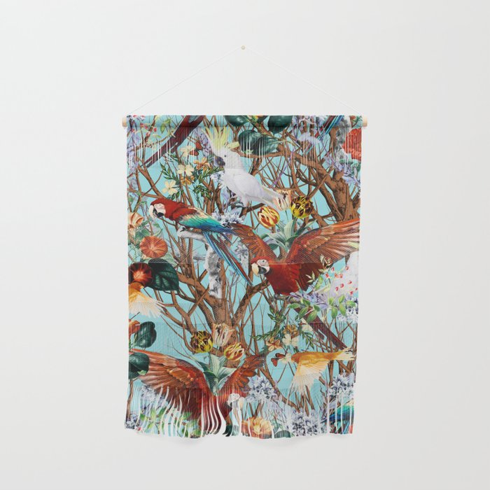 Floral and Birds XXX Wall Hanging Gallery Image 1