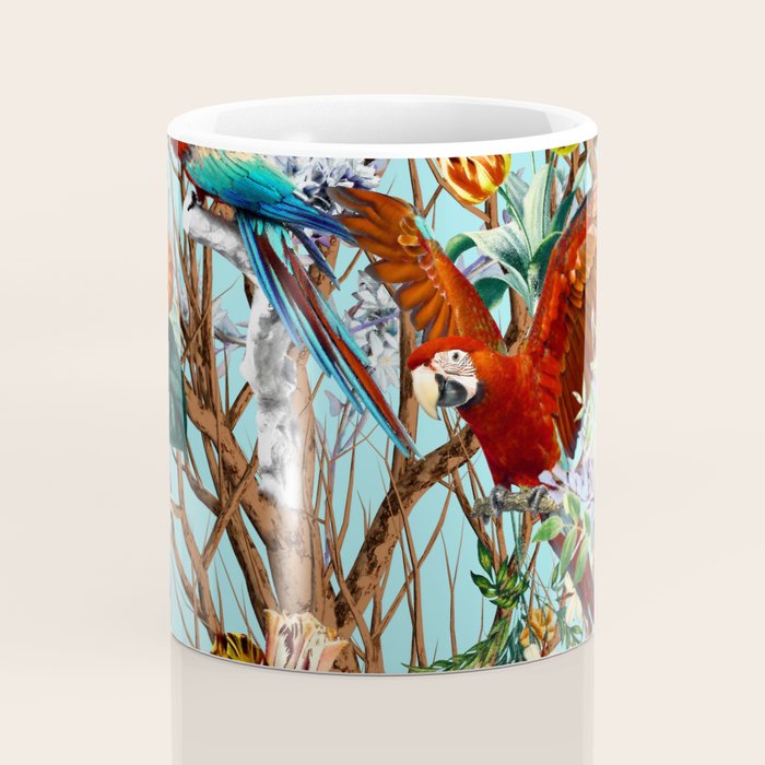 Floral and Birds XXX Coffee Mug Gallery Image 4