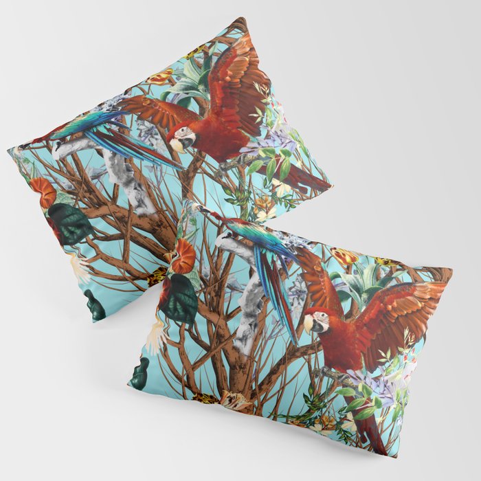 Floral and Birds XXX Pillow Sham Gallery Image 3