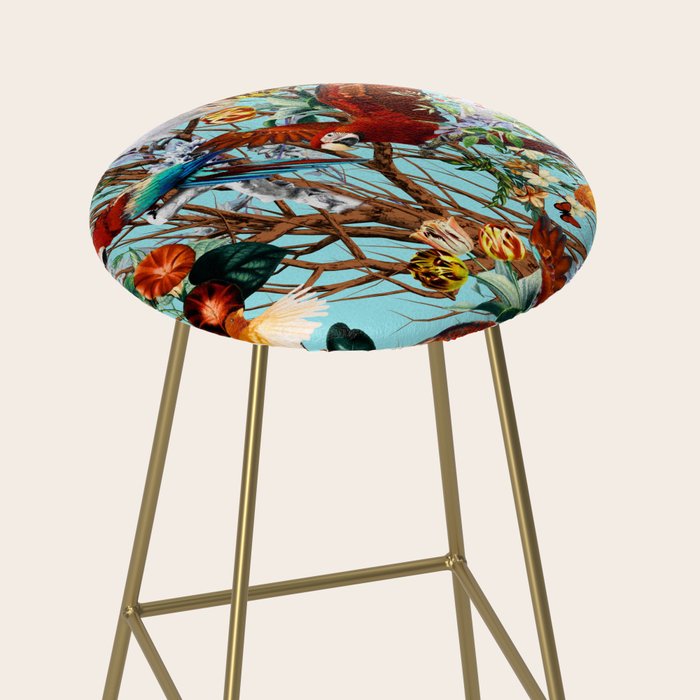 Floral and Birds XXX Stool Gallery Image 2