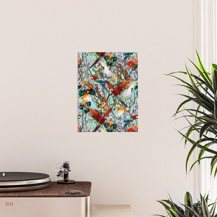 Floral and Birds XXX Poster Gallery Image 2