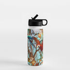 Floral and Birds XXX Water Bottle Gallery Image 1