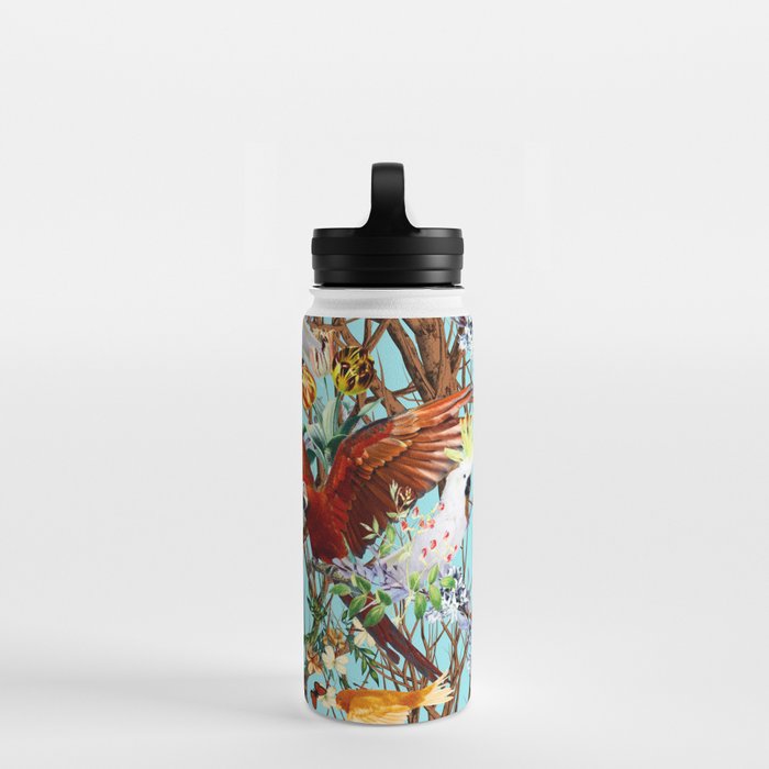Floral and Birds XXX Water Bottle Gallery Image 2