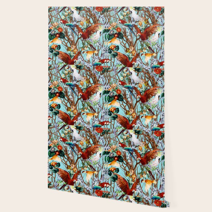 Floral and Birds XXX Wallpaper Gallery Image 2