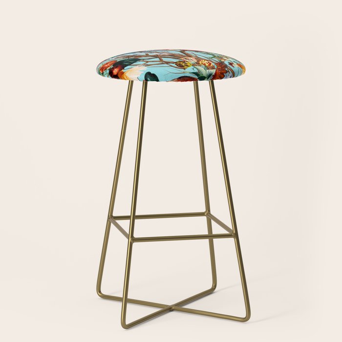 Floral and Birds XXX Stool Gallery Image 2