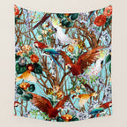 Floral and Birds XXX Wall Tapestry Gallery Image 4
