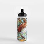 Floral and Birds XXX Water Bottle Gallery Image 2
