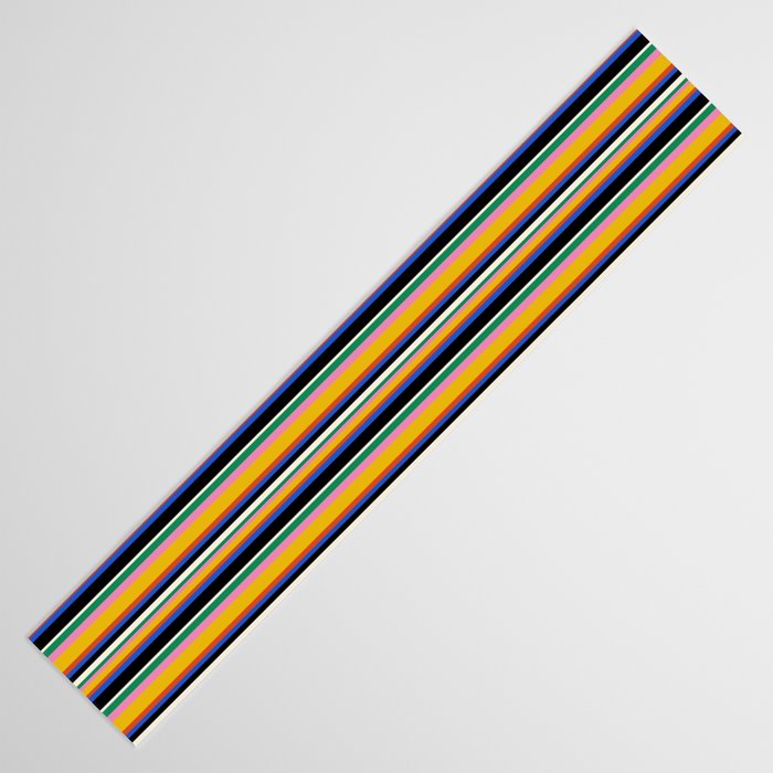 Classic Stripes XIII - Bold Retro Table Runner Gallery Image 3