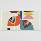 Mid century Pelicans Desk Mat Gallery Image 3