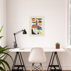 Mid century Pelicans Poster Gallery Image 2