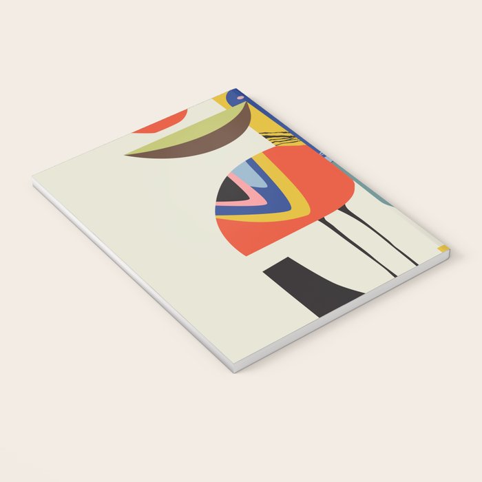 Mid century Pelicans Notebook Gallery Image 3