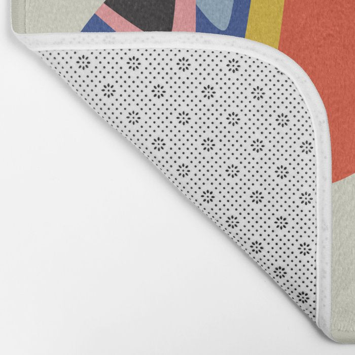Mid century Pelicans Bath Mat Gallery Image 2