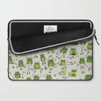 Funny Frogs Laptop Sleeve Gallery Image 2