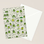 Funny Frogs Stationery Card Gallery Image 2