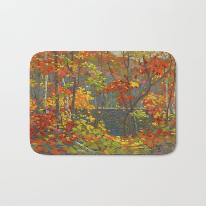 Tom Thomson The Pool 1915-1916 Canadian Landscape Artist Bath Mat Gallery Image 1