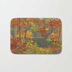 Tom Thomson The Pool 1915-1916 Canadian Landscape Artist Bath Mat Gallery Image 1