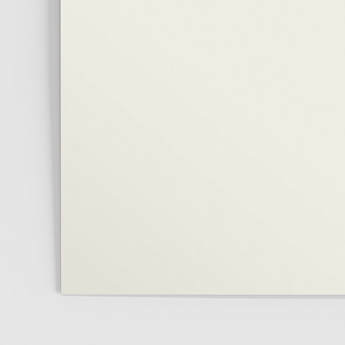 Checkerboard Half Diagonal Check Pattern in Light Sage Green and Cream Poster Gallery Image 3