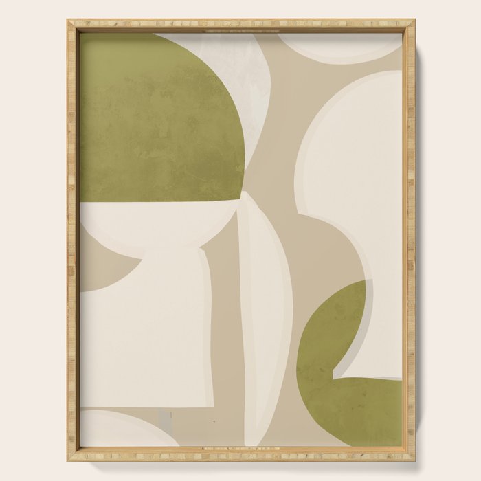 Minimal Abstraction 4 Serving Tray Gallery Image 1