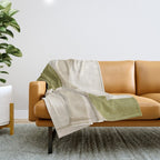Minimal Abstraction 4 Throw Blanket Gallery Image 1