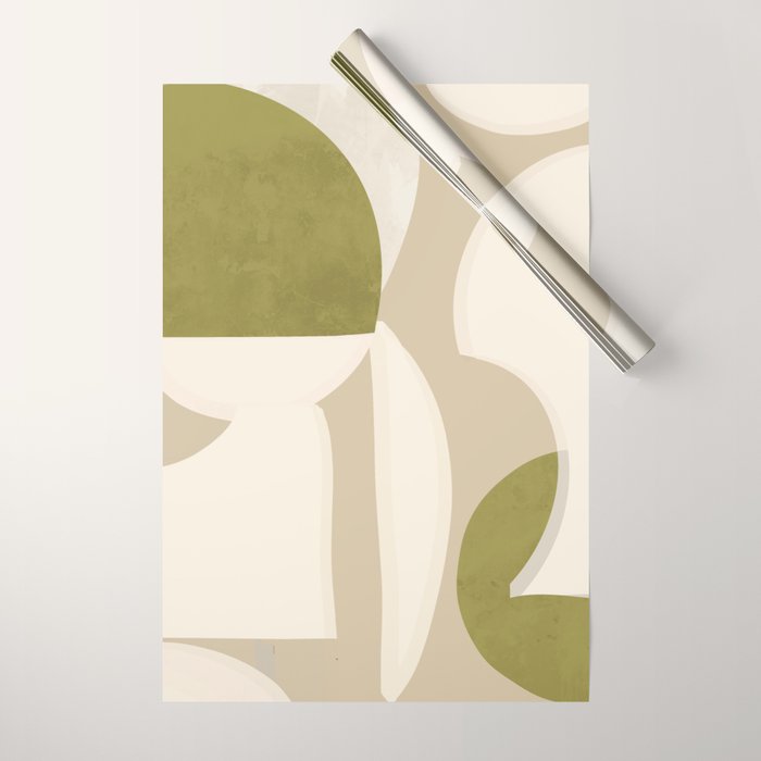 Minimal Abstraction 4 Wrapping Paper Gallery Image 1