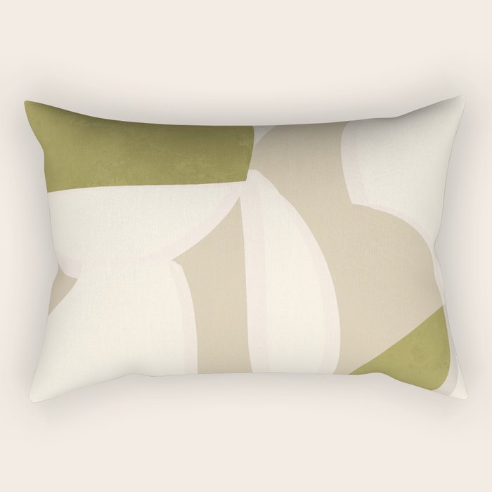 Minimal Abstraction 4 Rectangular Pillow Gallery Image 2