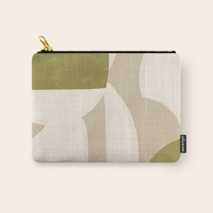 Minimal Abstraction 4 Carry All Pouch Gallery Image 1