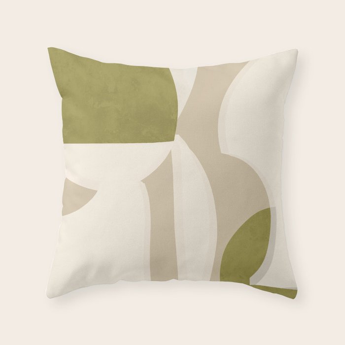 Minimal Abstraction 4 Throw Pillow Gallery Image 6