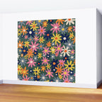 Vintage flowers Wall Mural Gallery Image 2