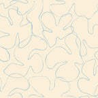 Abstract floral petal line art pattern Coffee Mug Gallery Image 2