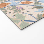 Beach thistle and shells soft peach Welcome Mat Gallery Image 2