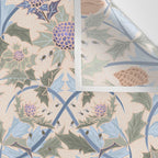 Beach thistle and shells soft peach Wall Tapestry Gallery Image 3