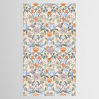 Beach thistle and shells soft peach Tablecloth Gallery Image 2