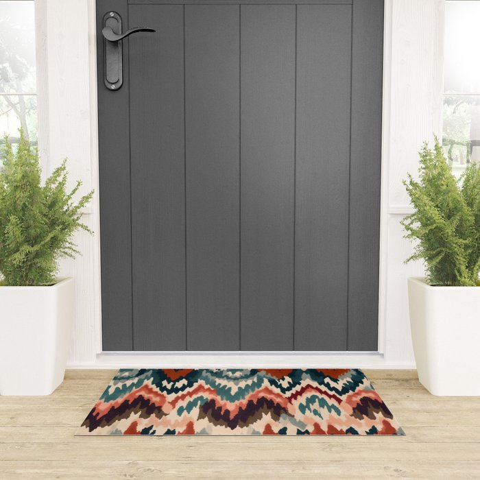 Kashimiran Kilim Welcome Mat Gallery Image 3