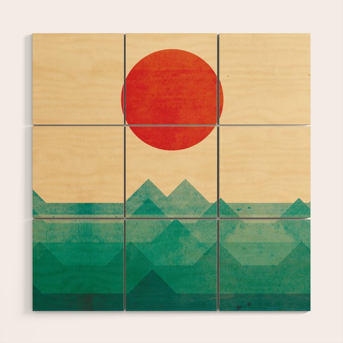 The ocean, the sea, the wave Wood Wall Art Gallery Image 1