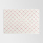 Bows & Ribbons Pattern I Pastel Pink Rug Gallery Image 2