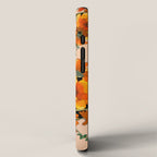 70s Pastel Floral on pink blush Boho iPhone Case Gallery Image 2
