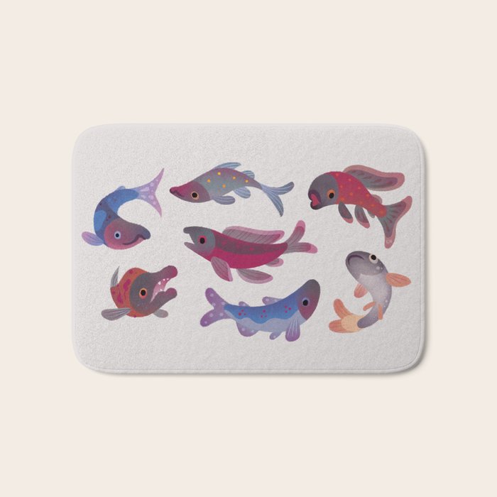 Salmon Bath Mat Gallery Image 1