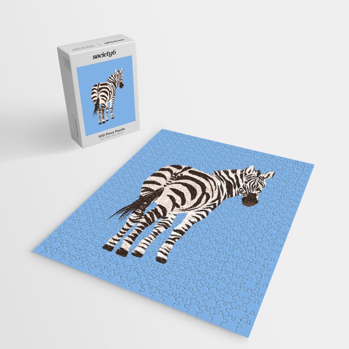 Zebra Jigsaw Puzzle Gallery Image 2