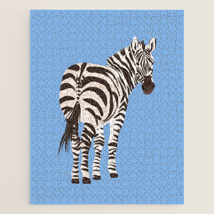 Zebra Jigsaw Puzzle Gallery Image 1
