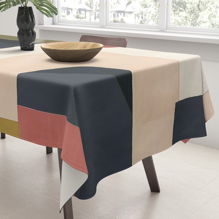 Silent Geometry Tablecloth Gallery Image 3