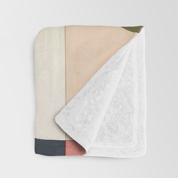 Silent Geometry Throw Blanket Gallery Image 3