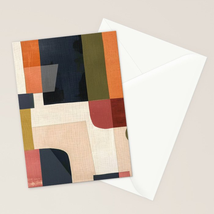 Silent Geometry Stationery Card Gallery Image 2