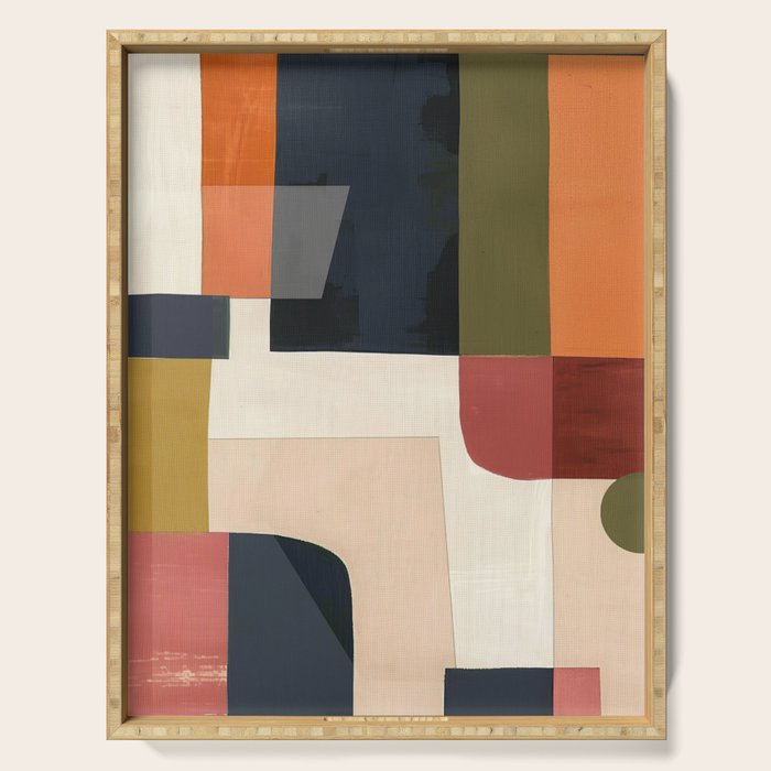 Silent Geometry Serving Tray Gallery Image 1