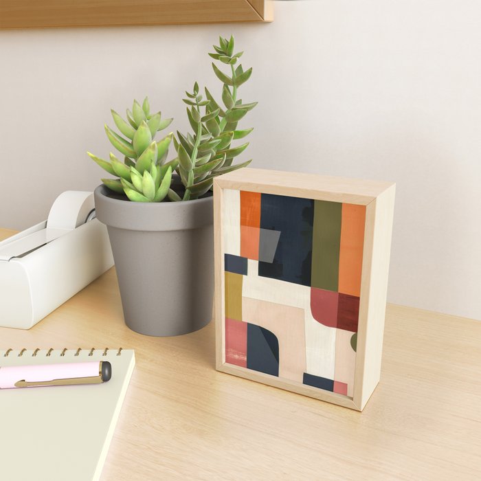 Silent Geometry Mini Art Print Gallery Image 2