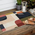 Silent Geometry Outdoor Rug Gallery Image 2